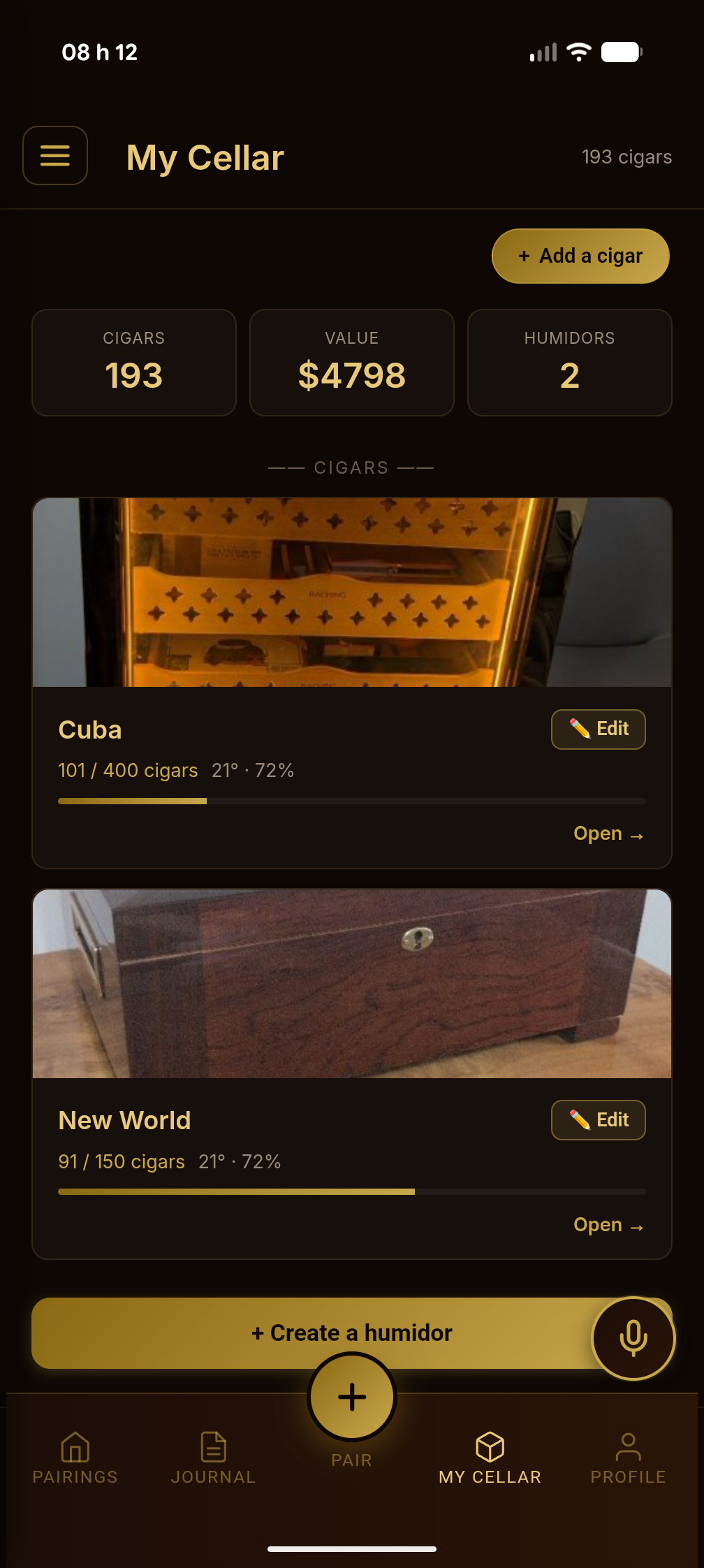 My Cellar